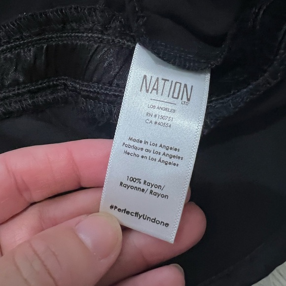 NATION LTD. KAMARI ONE SHOULDER - Size L - black - Picture 8 of 8